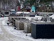 Zbiorniki betonowe Czeladź